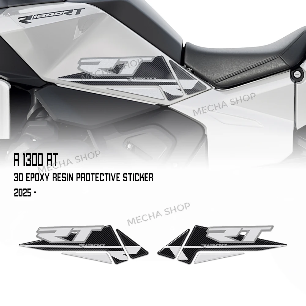 Motorcycle Accessories Protect 3D Stickers Side Tank Pad Decals For R1300RT R 1300 RT 2025