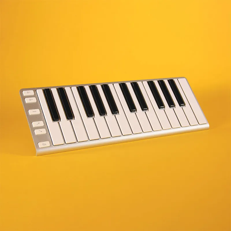 CME Xkey Air 25/37 Keys Bluetooth Wireless iOS MIDI Keyboard, Portable USB MIDI Controller Keyboard