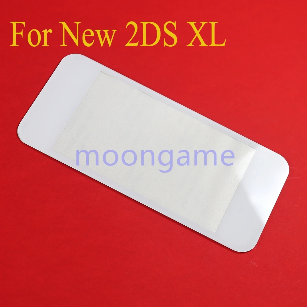 1pc Top Display LCD Protective Screen Mirror Lens Glass or Plastic For New 2DS XL/LL Protective Front Lens