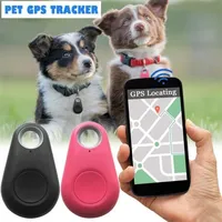 Smart Dog Pets Fashion Mini Bluetooth 4.0 GPS Tracker Anti - lost Alarm Tag Wireless Child Bag Wallet Key Finder Locator