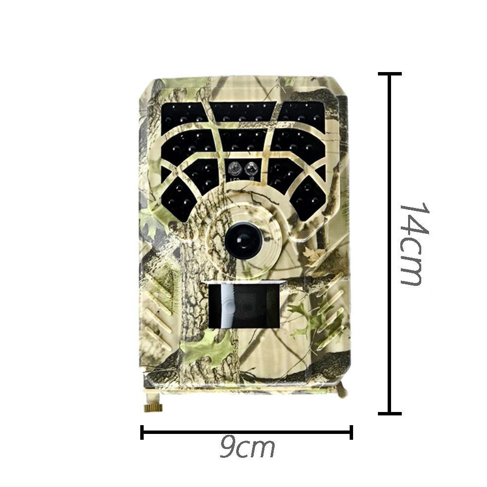 20Mp 1080P Infrared Night Vision Camera, Automatic Shooting, 0.8S Trigger Speed, Suitable for Farm and Estate Security Monitoring, Observing Wildlife (Without Battery or Memory Card)