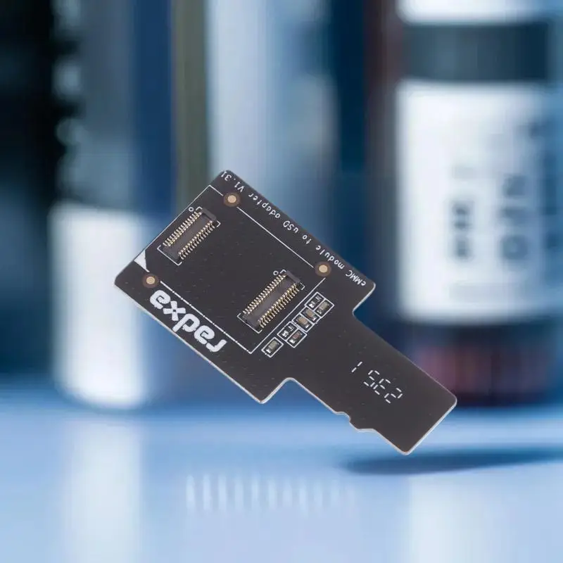 محول لوحة EMMC إلى USD متعدد الاستخدامات مع وحدات حرق بطاقة MicroSD TF لـ ROCK PI 4A/4B