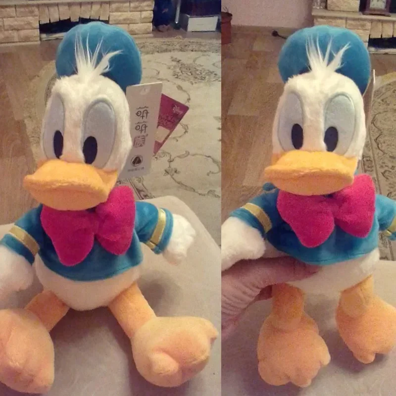  Donald Duck and Daisy Plush Hot Toys Animal Stuffed Toy PP Cotton Dolls Birthday Christmas New Year Presents for Kids