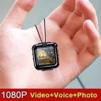 4-256GB Mini Clip Digital Camera Video Photo Audio Voice Recorder with Screen 1080P Bodycam Cam Smart Loop Recording Camcorder