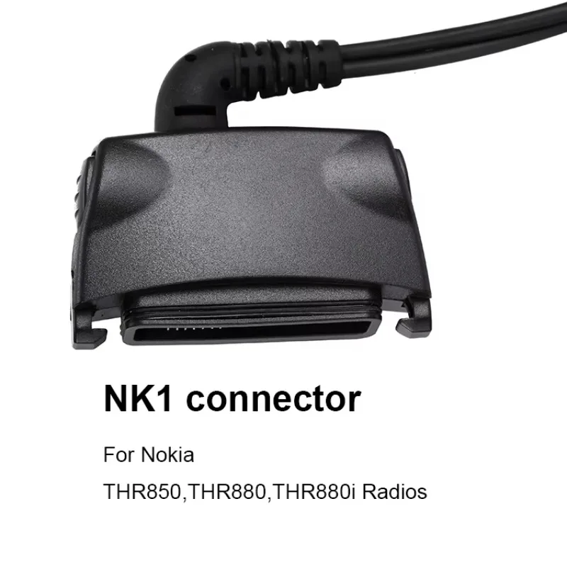 Two Way Radio Earphone Walkie Talkie Earbuds Earpiece with Mic/PTT for Nokia THR880i THR850
