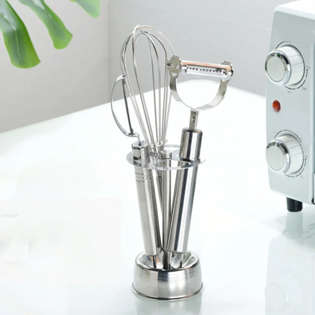 Divided Toothbrush Holder Pens Storage Holder Stainless Steel Multi-Functional Stand Pen Holder Tooth Brush Holder