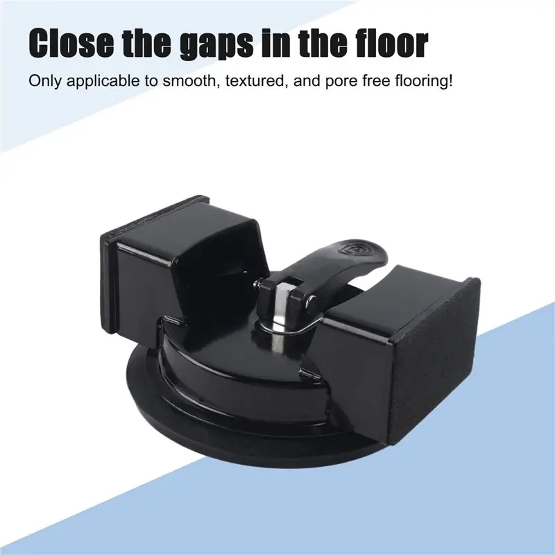 ABLK Iron Heavy Duty Flooring Fixer Laminate Floor Gap Fixer Tool With Suction Cup Plank Gap Repair Tool For Smooth Surface