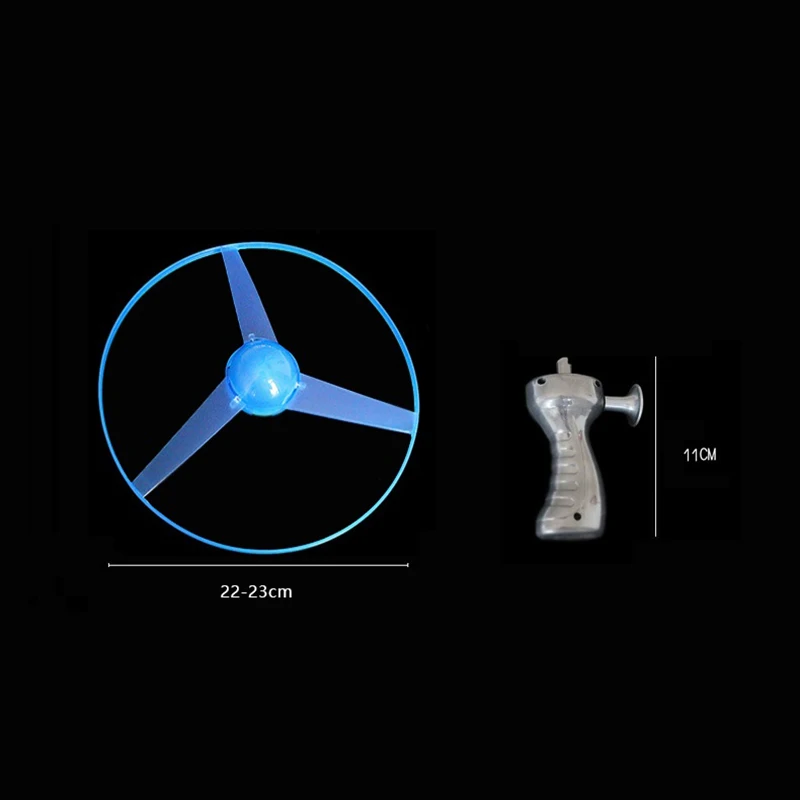 어린이 스포츠 풀 라인 쏘서 장난감, 야외 재미있는 회전 비행 장난감, LED 조명 처리 플래시 비행 장난감, 공원 해변용
