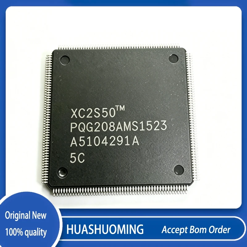1Pcs/Lot  XC2S50-5PQG208C  XC2S50-PQG208 XC2S50  QFP-208
