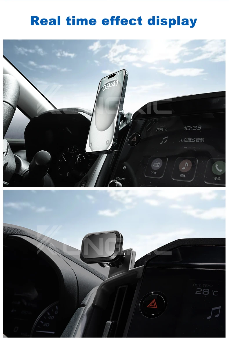 Auto Magnet Schwerkraft Telefon Halter Für Subaru Crosstrek Impreza 2024 2025 Levorg WRX 2022-2024 2025 Mobile Telefon stehen Halterung – Detail 8