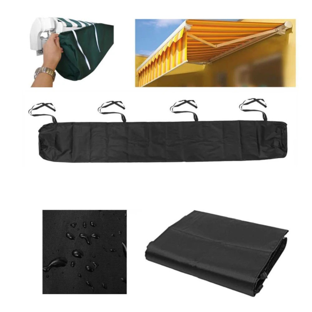 

2.5/3M Patio Awning Winter Storage Bag Yard Garden Shelters Rain Weather Cover Protector Dust Cover Waterproof Cover