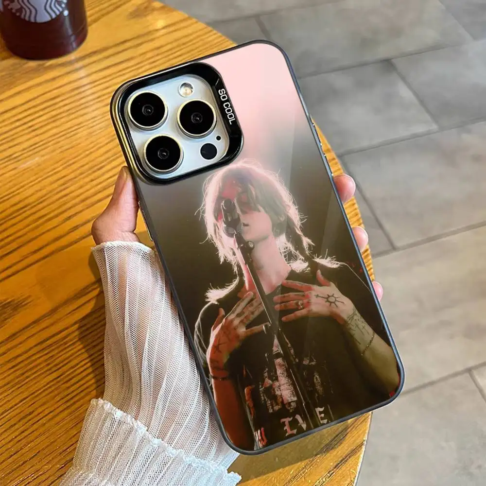 Singer E-Ethel C-Cain Funda de teléfono para iPhone 16,15,14,13,12,17,Pro,MAX Funda negra mate a prueba de golpes