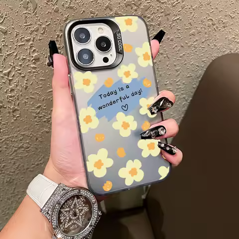 INS Flower Case For Infinix Smart 8 7 Camon 20 Hot 30i 30 12 Play 40 40i Tecno Spark Go 2023 2024 20 20C 10C 10 Pro PC Cover