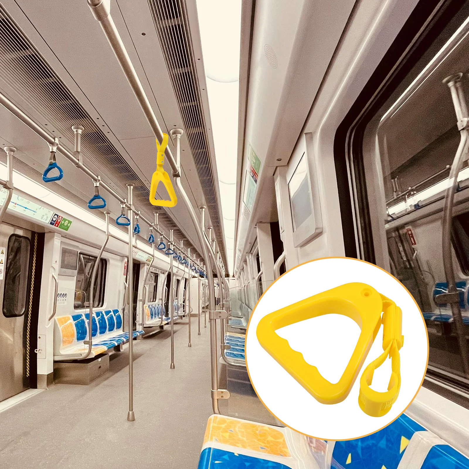 

Bus Handrail Ring Elderly Cane Ascend Mobility Car Handle Assistive Devices Seniors Bed Helper Rings Durable Plastic Public