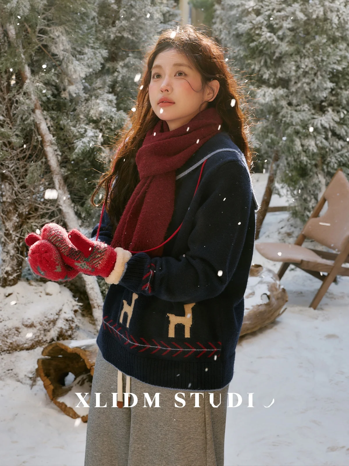 

Уютный женский свитер большого размера с воротником-стойкой, из вельвета с пэчворком, свободного кроя, зимний, повседневный, с длинными рукавами