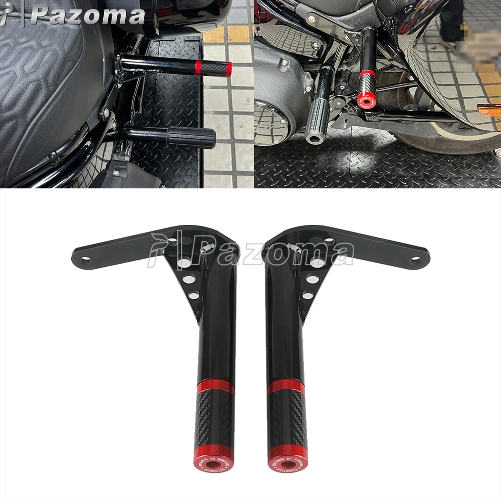 Motorfiets Zadeltas Crash Bar Voor Harley Softail Low Rider ST 117 FXLRST Voorste Motor Guard Falling Protector Aluminium 2022-24