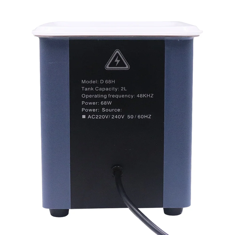 2L Jewelry Ultrasonic Cleaning Machine Glasses Clock Cleaning Machine Mechanical Ultrasonic Cleaning Machine for Glasses Jewelry