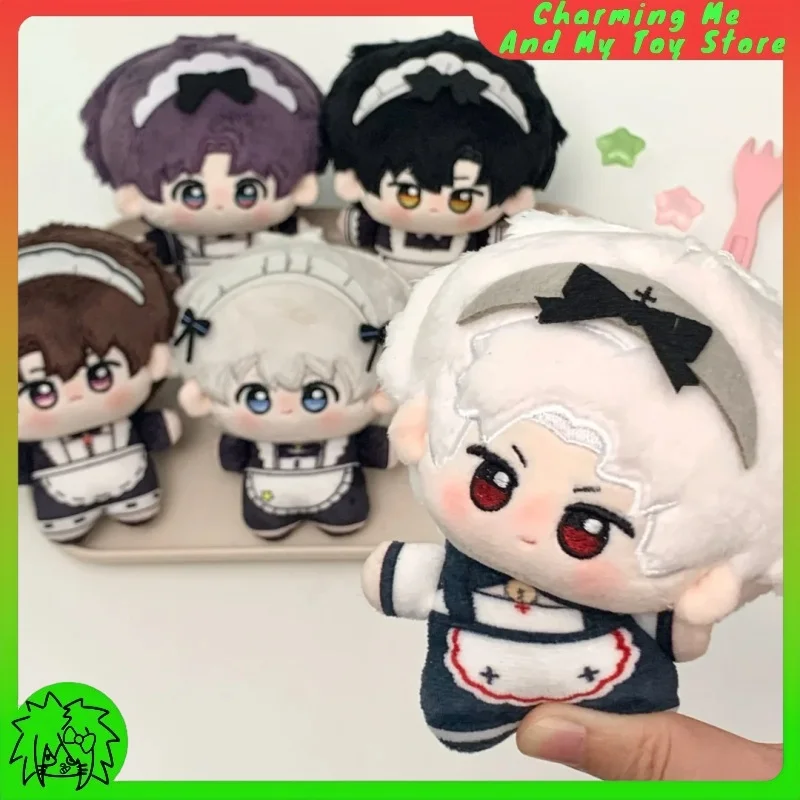 

Серия Love And Deep Space Maid Aster Rafayel Zayne Sylus Caleb Fan Made10 см с принтом Nunu, плюшевая кукла, подарки на день рождения