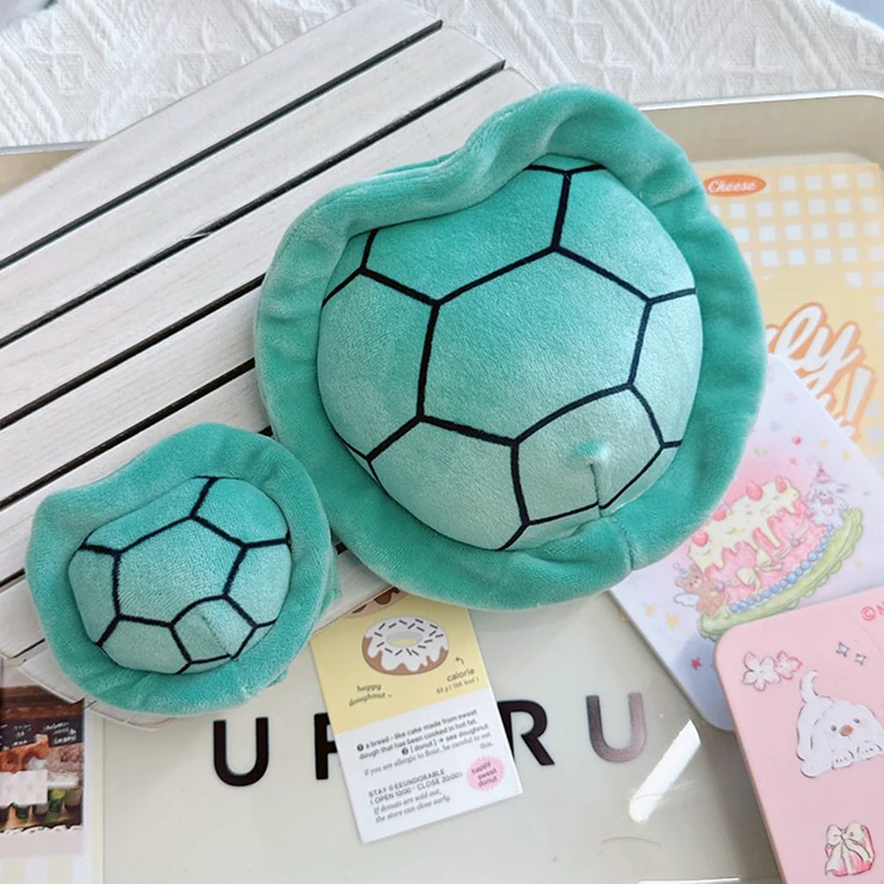 Mini ropa de algodón para muñecas, abrigo de concha de tortuga de dibujos animados, DIY, Kawaii, puede cambiar, accesorio para niños, regalos para niñas, 10/20cm