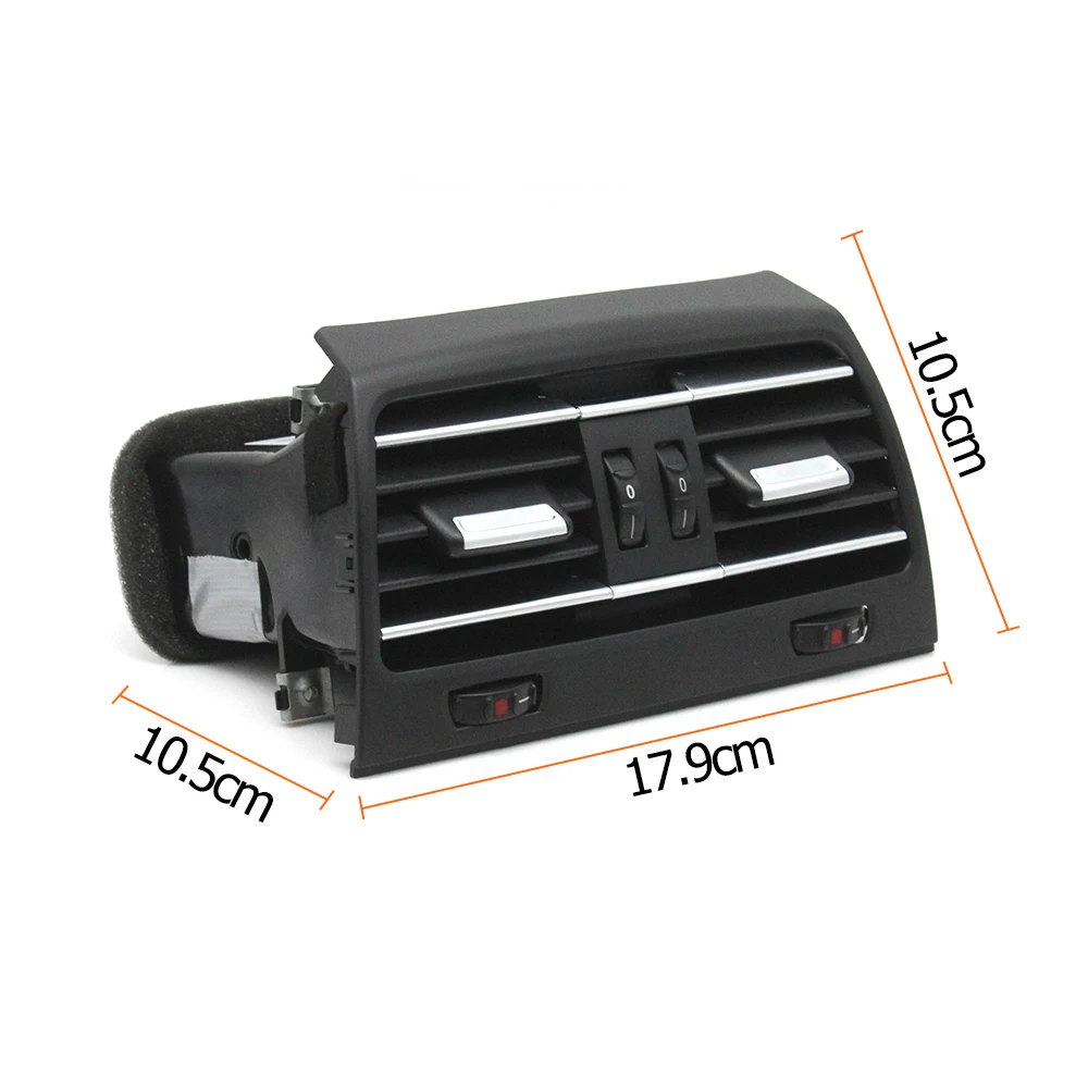 Car Rear Air Conditioner AC Vent Grille Complete Assembly For BMW 7 Series F01 F02 F04 725 730 735 740 745 2009-2016 64229118249