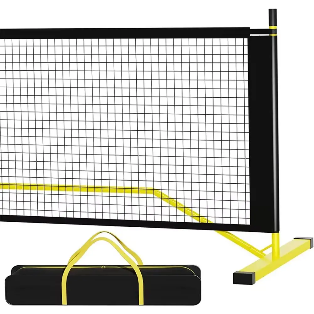 

Sport Height Adjustable Badminton Net for Pickleball Junior Tennis Portable Outdoor Badminton Net Stand With Carry Bag