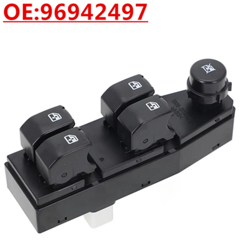 

OE:96942497 Left Front Power Window Master Control Switch For Chevrolet Spark
