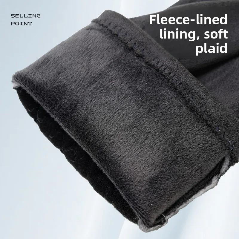Premium Women Winter Ski Gloves Thickened Fleece Lined Soft Windproof Coldproof Waterproof for Outdoor Cycling and Driving
