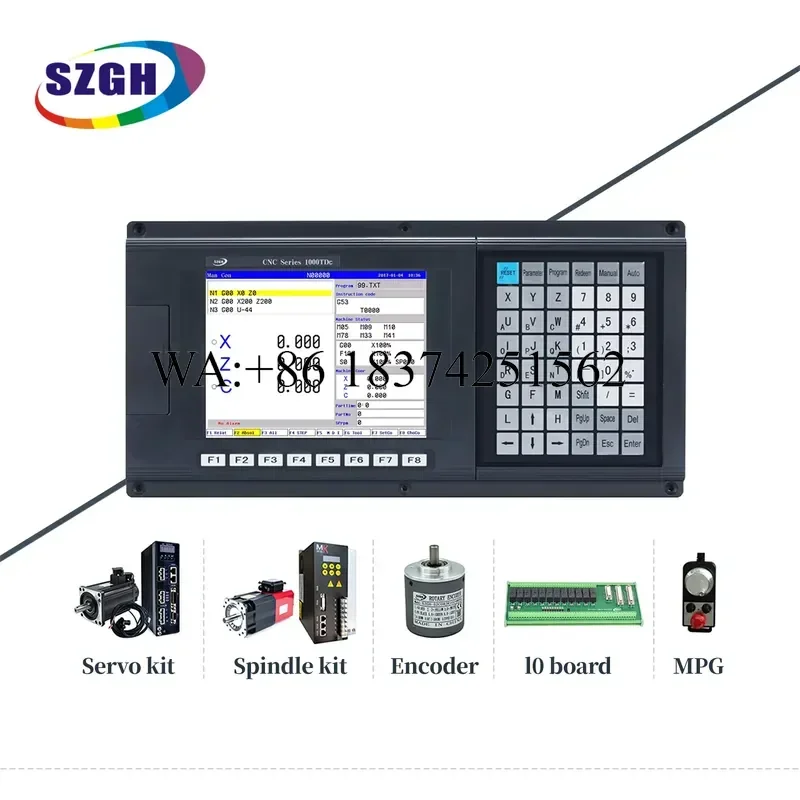 Wmwmnu 4 Axis CNC Lathe Controller Unit Control System for Wood Bead Lathe