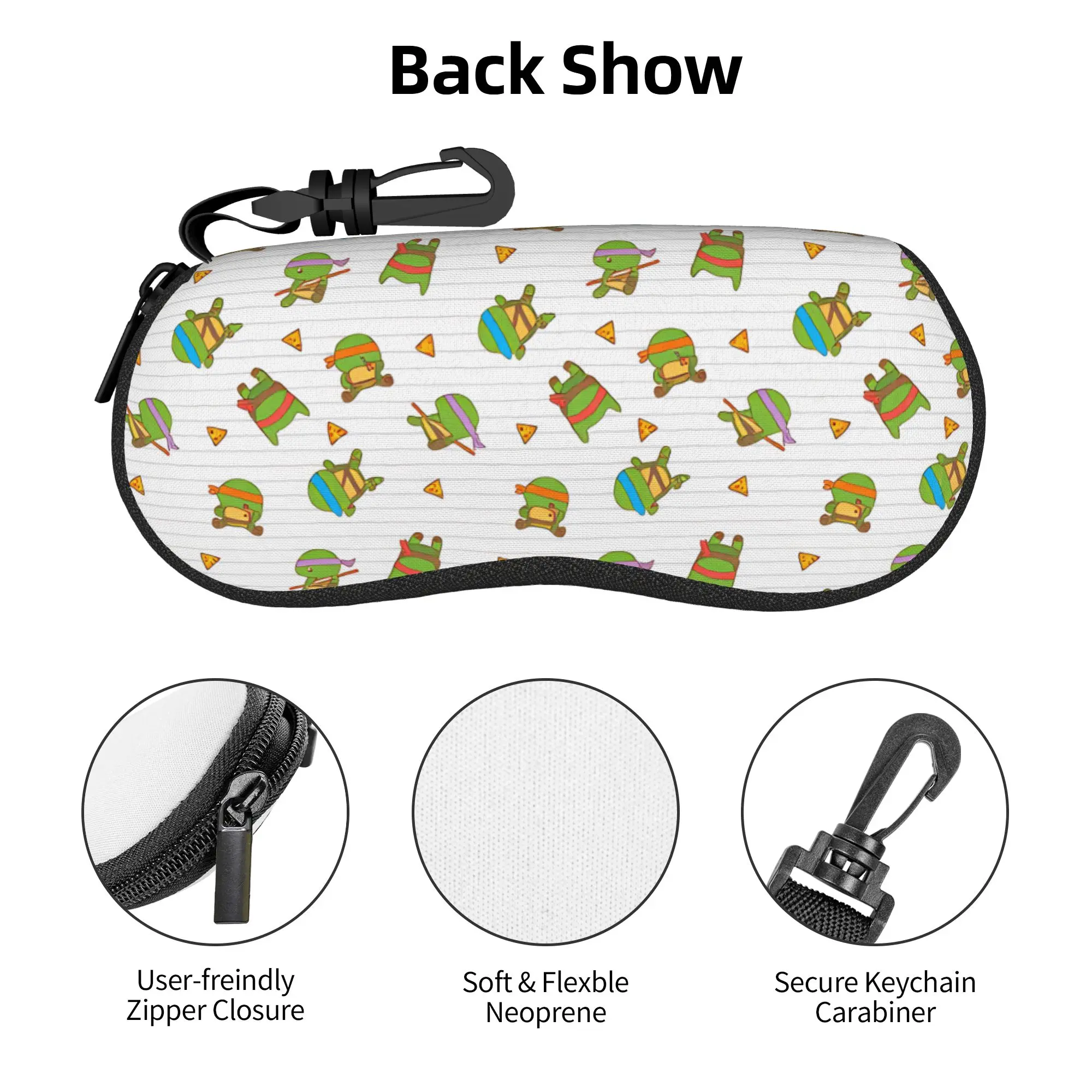 Intense Comic Glasses Case T-TMNTS Original Sunglasses Case Men Women Outdoor Glasses Box Fashion Eyewear Box
