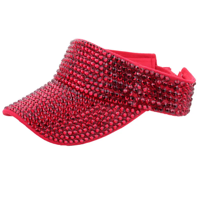 Strass-Verzierte Schirmmütze für Damen, Lässiger Sonnenschutz für Sommer und Frühling, Modische Streetwear mit Diamanten-Besatz, Baseball-Cap – Detail 4
