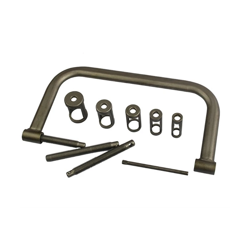 10 piezas para válvula SpringCompressor Motor vehículo herramienta abrazadera compresión para Motor
