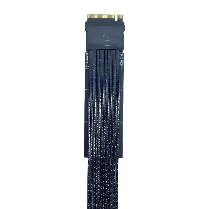 

5asd Extension Cable M.2 to Oculink 4i for M.2 Mkey NVME to SFF8611 PCIe4.0 Gen4