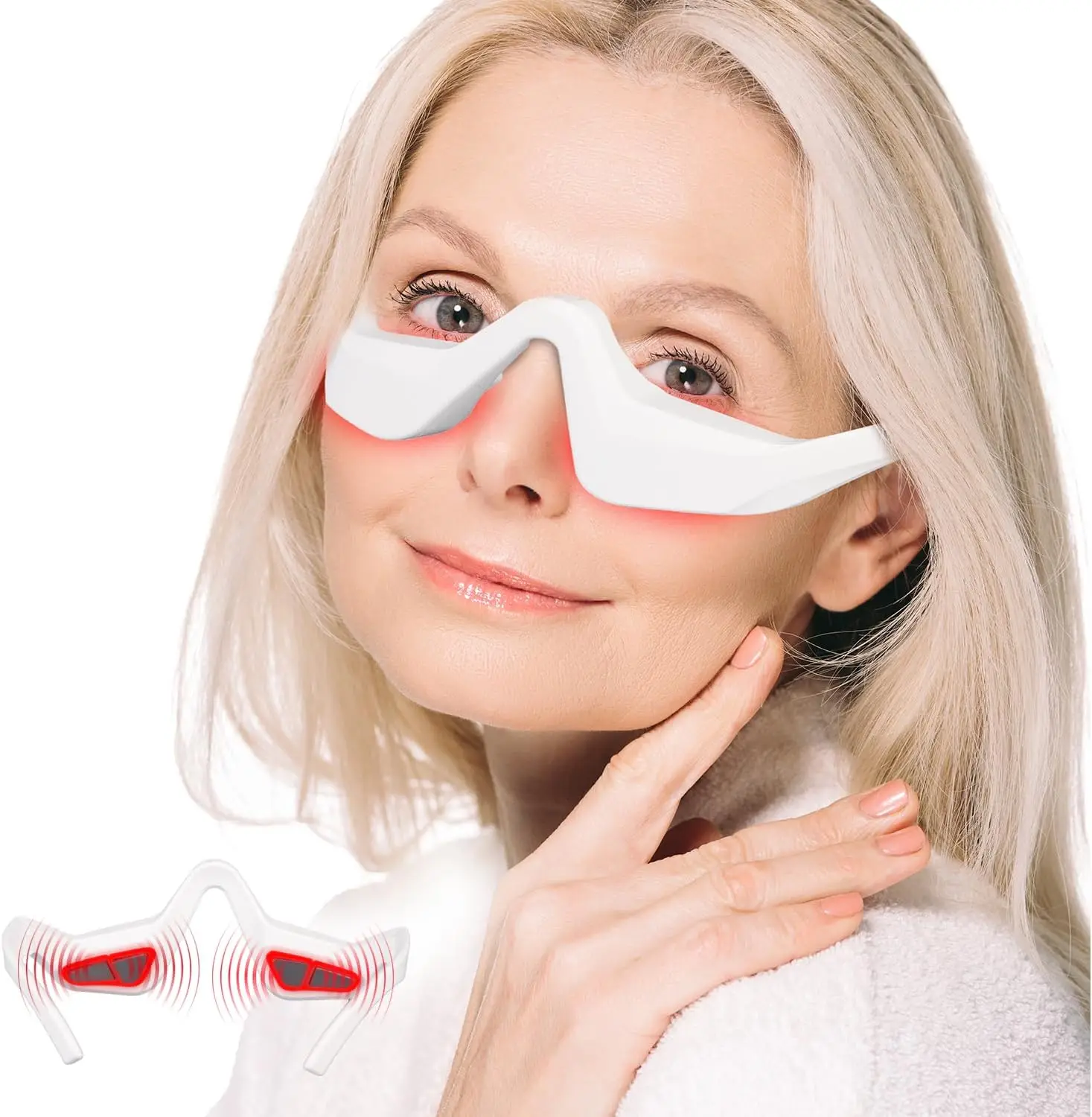 

Eye Massager Relieves Eye Fatigue Eyes Massage Glasses Eye Fatigue Relief Massager Eyes Bag Removal Eye Care Beauty Machine