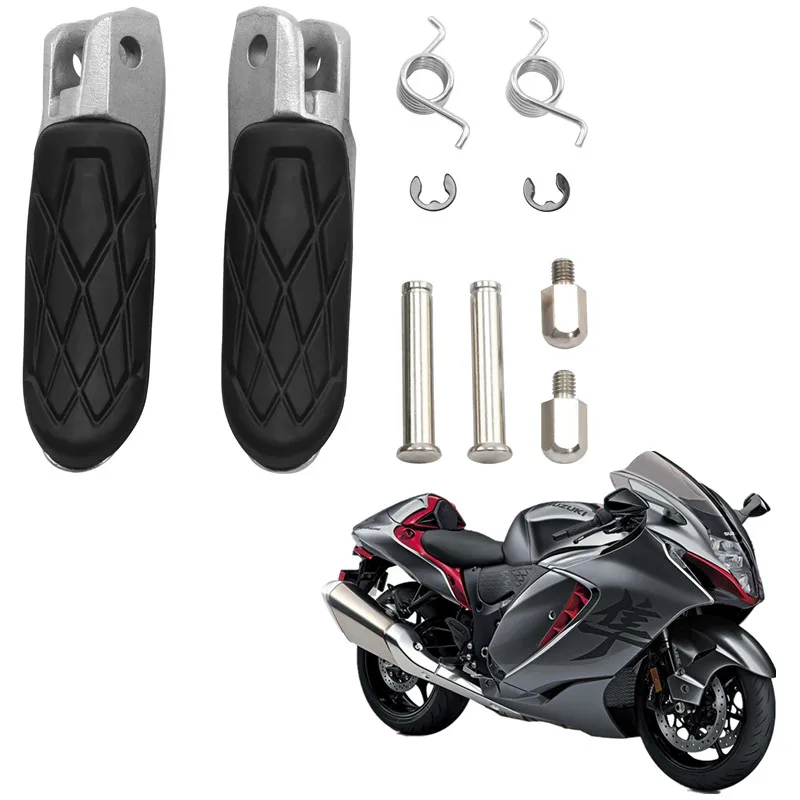 For Suzuki Hayabusa GSX1300R 2022-2023 Motorcycle Acsessories Driver Rider Foot Pegs Footrests