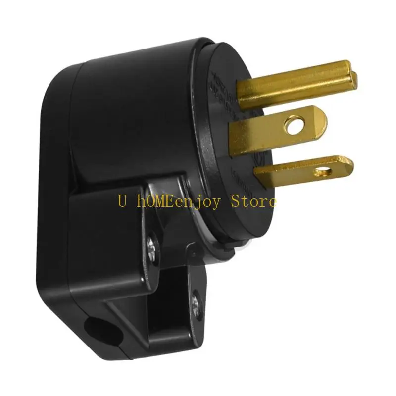 B0KF Heavy Duty Industrial Socket NEMA 6 20P Plug with Gold Plated Contacts