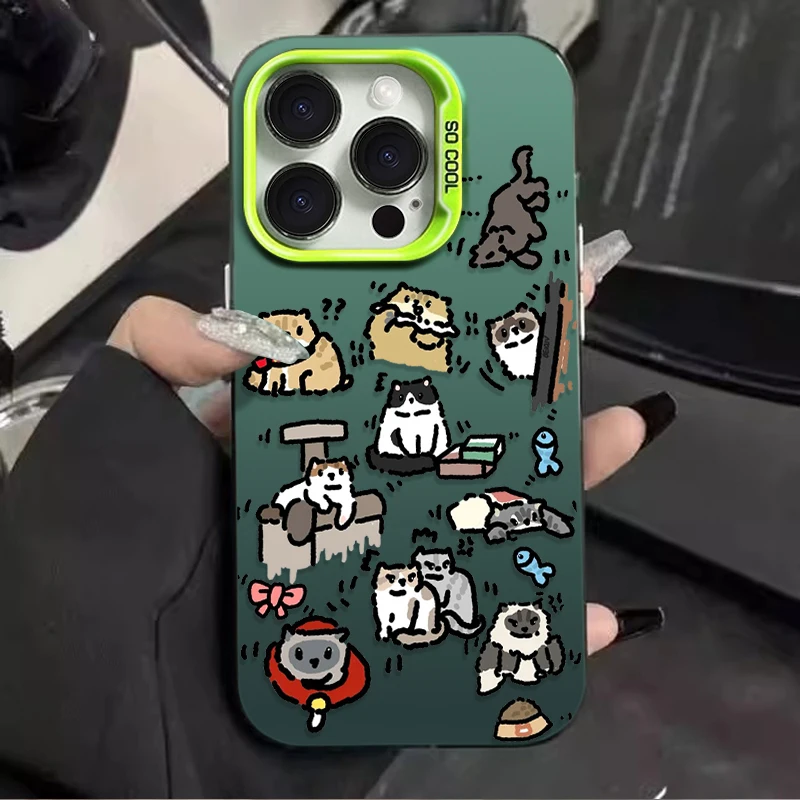Funny Cartoon Cat Dog Phone Case for Infinix Hot Note Zero 60i 60 50 40 30 30i 20 20s 12 12i Smart 10 Pro Plus 4G 5G Back Cover - view 6
