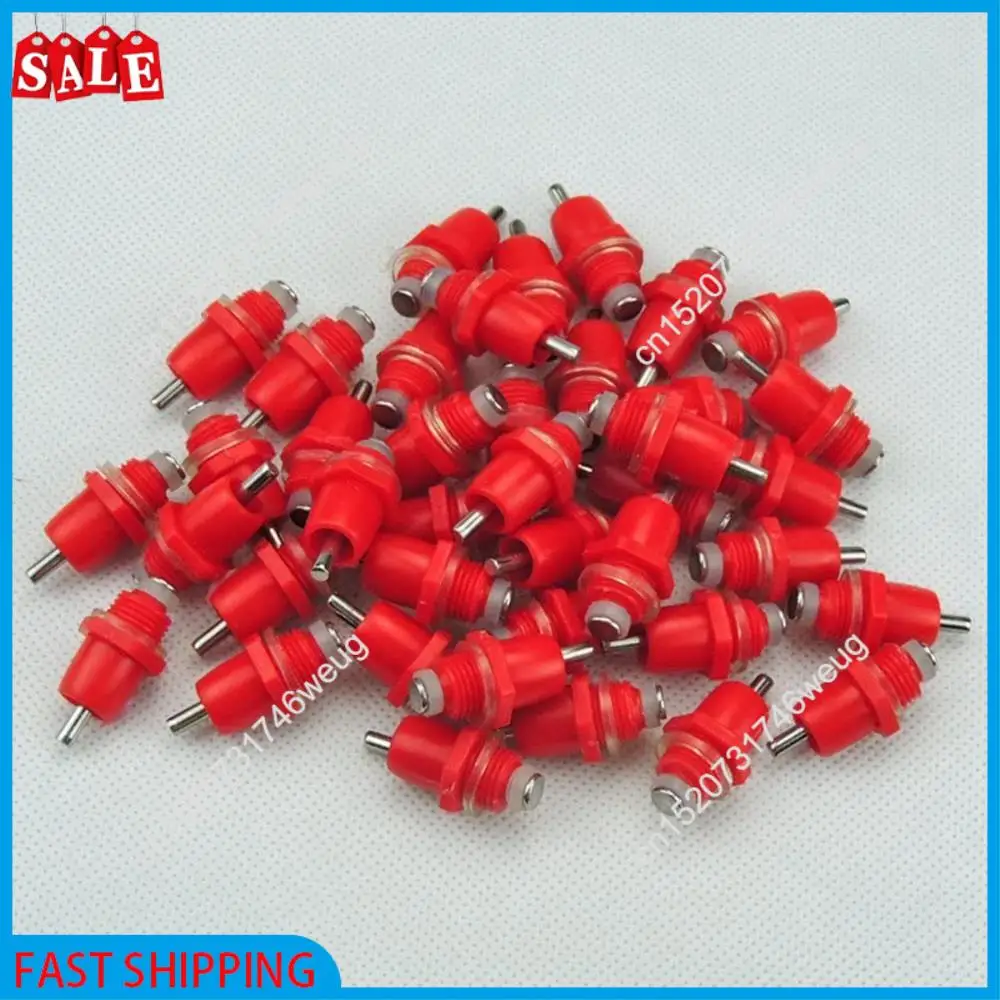 XFDZ-50Pcs الدواجن الدجاج الحلمة شارب الربيع نوع الطيور مع موزع مياه أوتوماتيكي فم الدجاج الطيور مياه الشرب