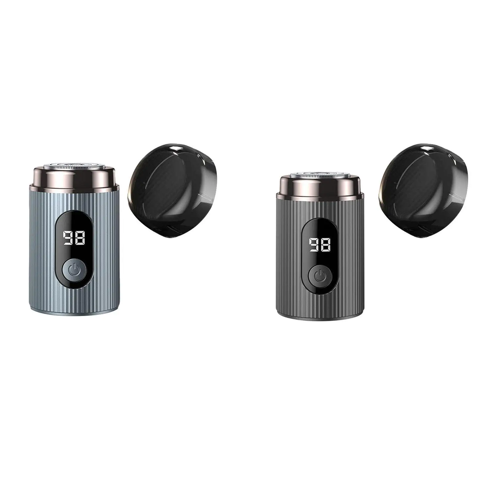 ماكينة تشذيب الوجه الكهربائية للرجال، ماكينة حلاقة صغيرة USB للعناية والسفر