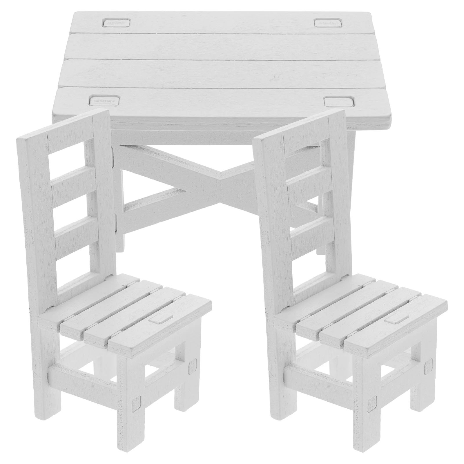 1 Set Miniatuur Stoelen Tiny House Meubels Mini Huisinrichting Tafel Speelgoed Kinderspeelgoed mini stoel decor