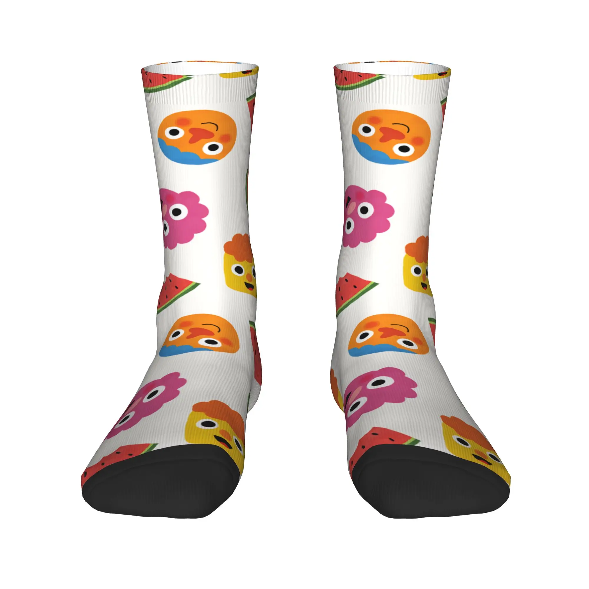 Noodle & Pals Watermelon Party Wrapping Socks Autumn Super Simples Stockings Funny Couple Warm Soft Socks Running Non Slip Socks