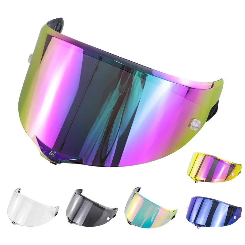 Motorcycle Full Face Helmet Visor Lens Case for AGV PISTA GPR CORSA R RACE 3 Anti-UV Dust-proof Helmet Visor Lens Accessories