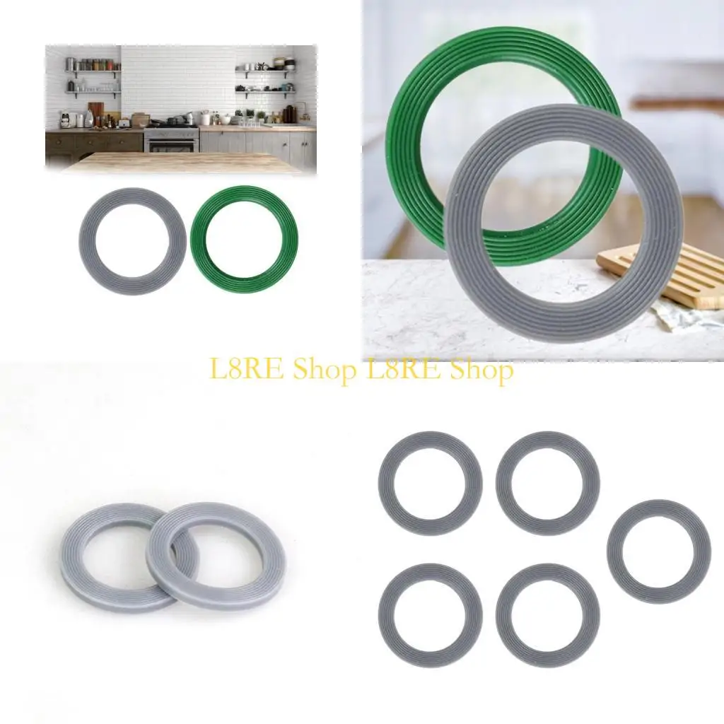 L8RE 5Pieces Rubber Seal Rings Gasket O Rings Replacement Parts for Thermomix TM5 TM6 Protective Accessories