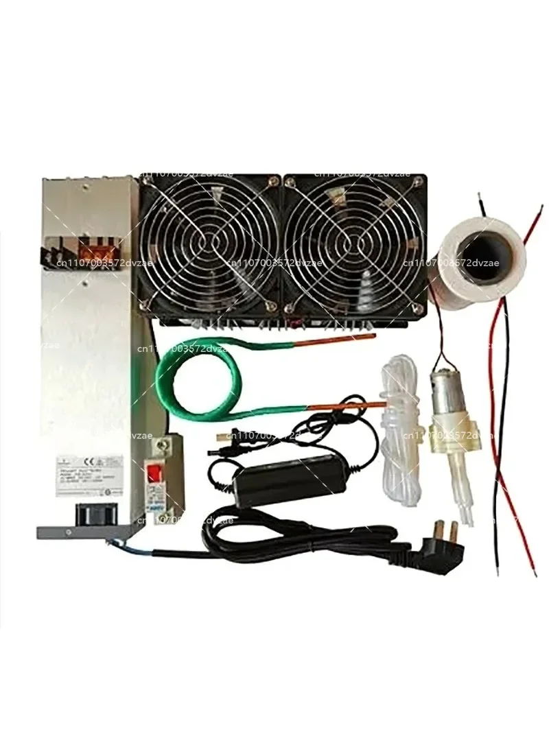 2500W ZVS Induction Heater PCB Board Heating Machine with Coil Crucible Pump And Power Supply for Melted Metal