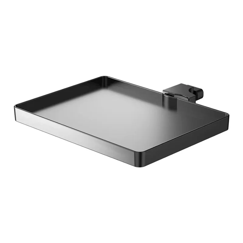 

781E Universals Microphone Stand Tray Adjustable Mic Stand Tray Clamp On Shelf Stand Sound Card Tray Clip Holder