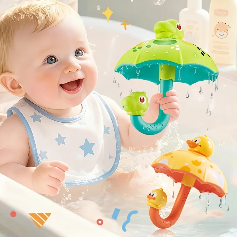 어린이 욕실용 스프링클러 장난감, 목욕 놀이용품, 유아용품