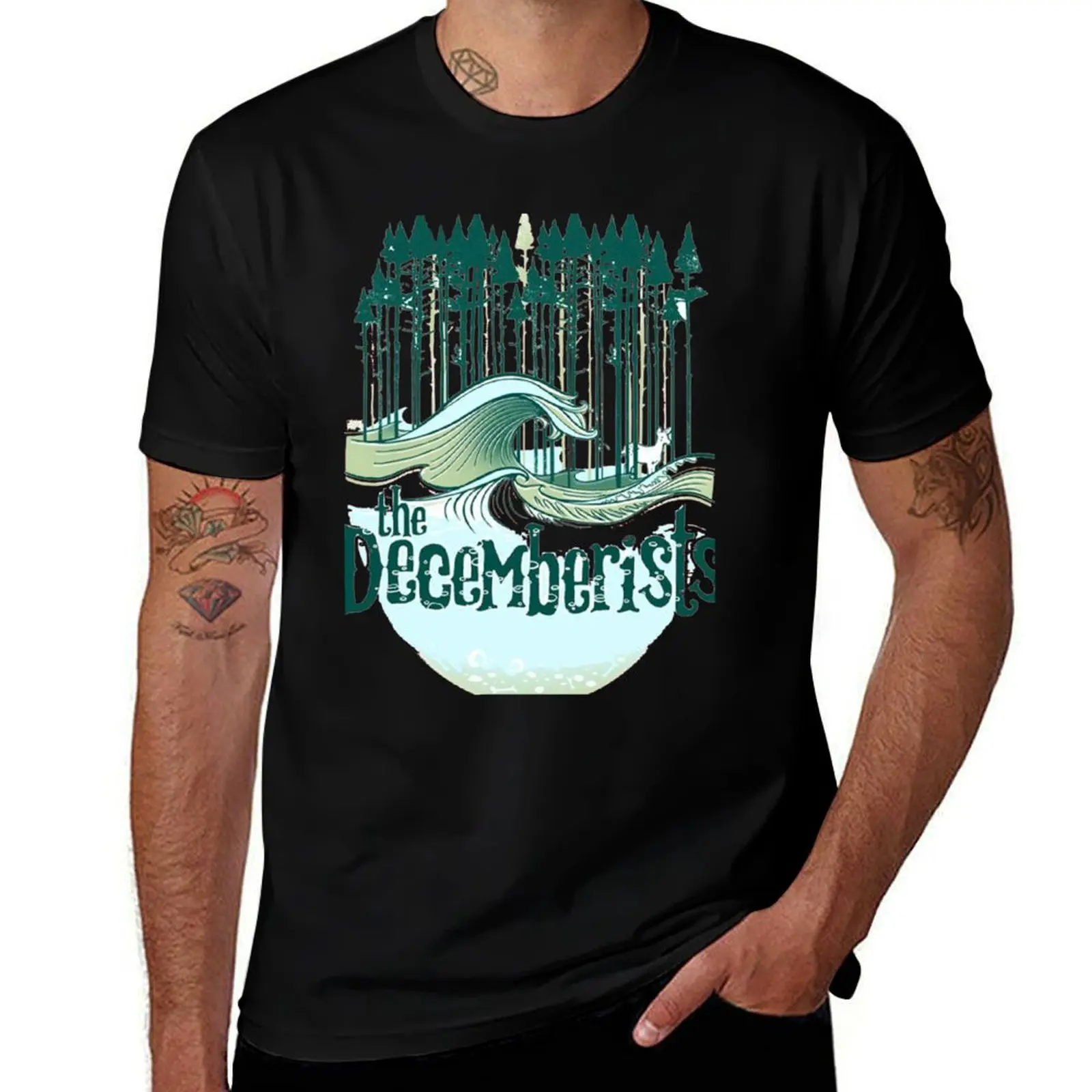 

The Decemberists folk rock band design T-Shirt man t shirt summer T-Shirt