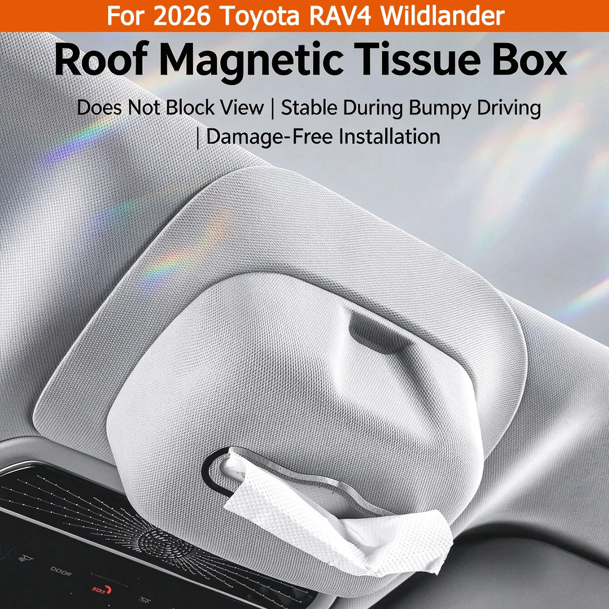 magnetic-car-tissue-box-holder-roof-ceiling-overhead-clip-on-napkin-dispenser-interior-organizer-storage-for-2026-toyota-rav4