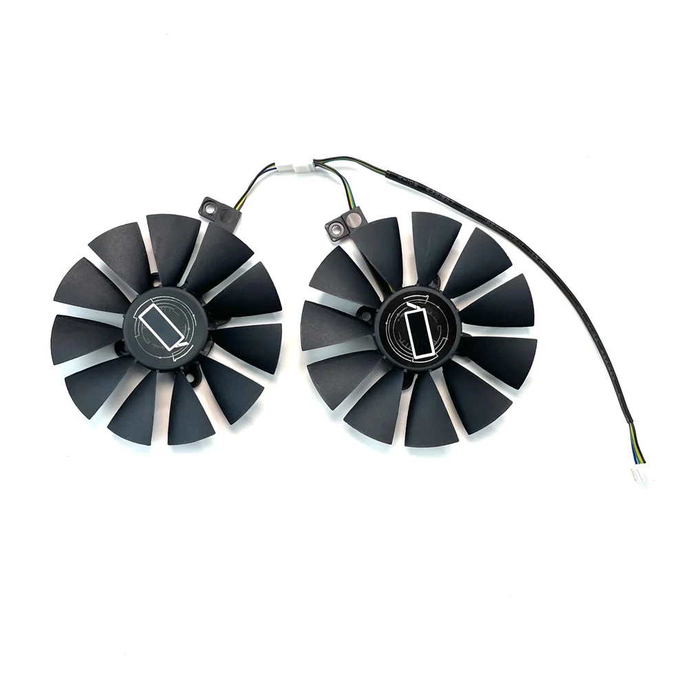 88MM T129215SU DC 12V 4Pin P106-100 GTX1060 GTX1070 Refroidisseur Ventilateur Pour ASUS FlaZ GeForce GTX 1060 1070 GAMING OC rougeCarte Vidéo