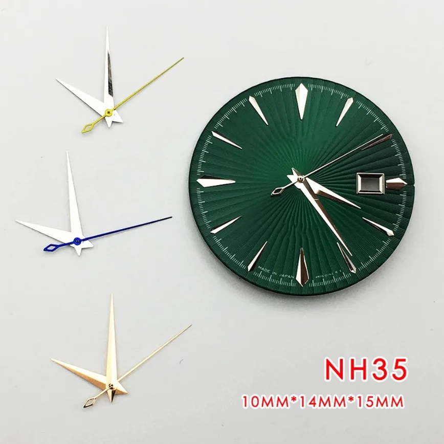 

NH35 Hands Blue/silver/rose Gold Suitable for NH35/36 Movements Watch Accessories