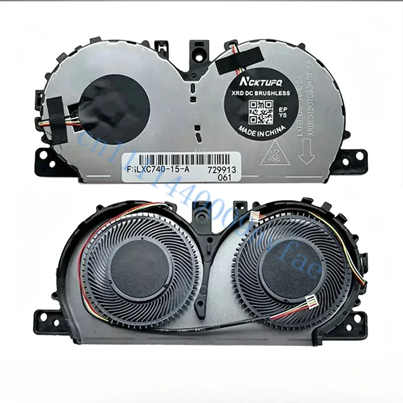 New CPU Cooling Fan for Lenovo Yoga C740-15 C740-15IML Series DFS1507053H0T FLMU 5H40S19962 DC5V 0.5A Fan 0.2